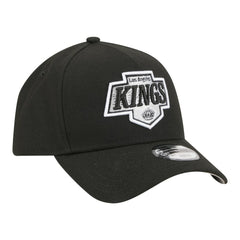 NHL Los Angeles Kings New Era Youth 9FORTY A-Frame Adjustable Hat - Black