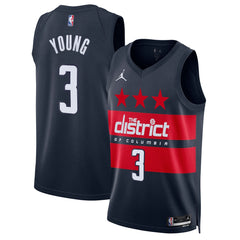 NBA Trae Young Washington Wizards Jordan Brand Unisex Swingman Jersey - Statement Edition - Navy online