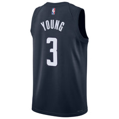 NBA Trae Young Washington Wizards Jordan Brand Unisex Swingman Jersey - Statement Edition - Navy online