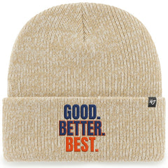 Chicago Bears '47 Good. Better. Best. Cuffed Knit Hat Khaki