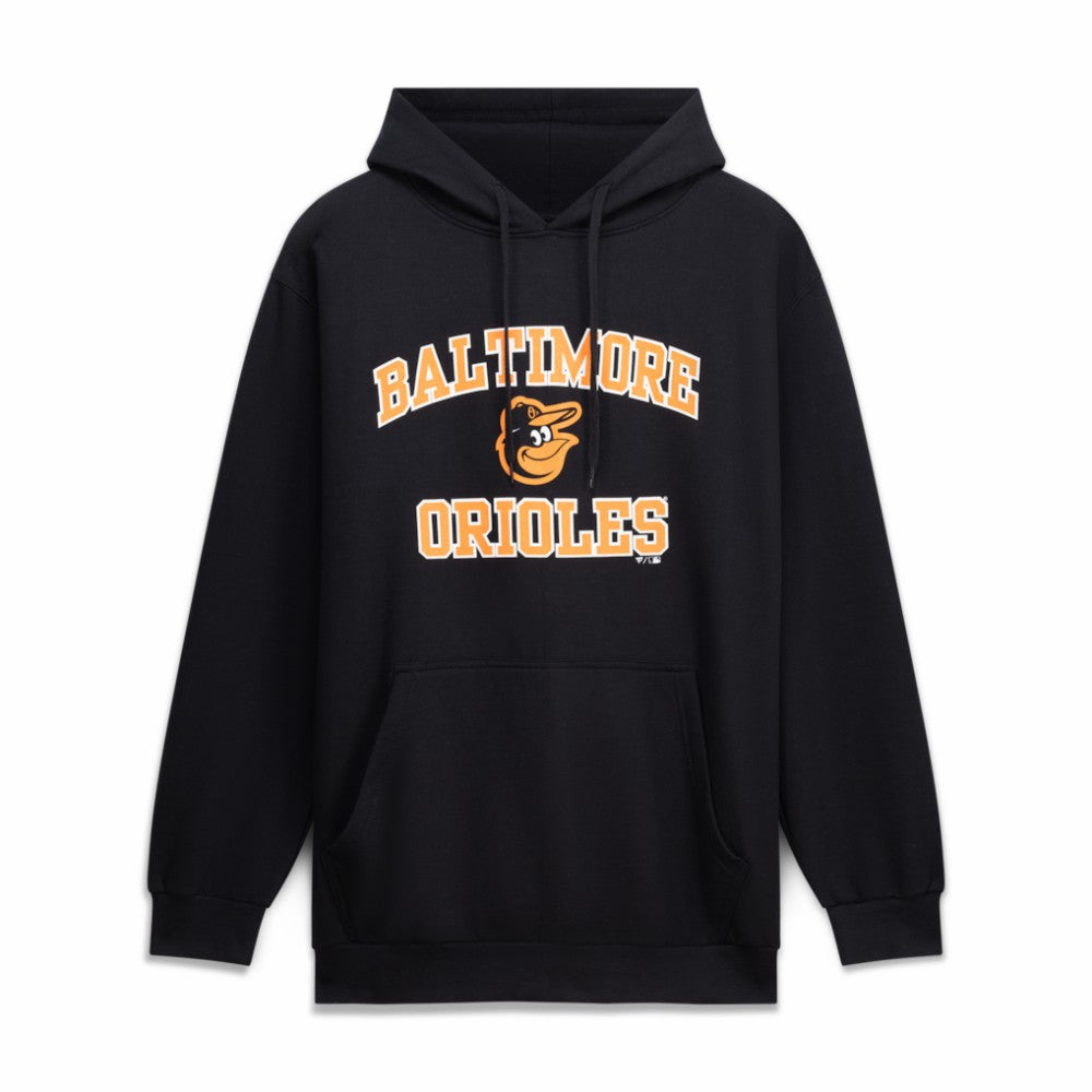 Baltimore Orioles Fanatics Big & Tall Heart & Soul Hoodie - Black Hoodies