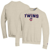 Minnesota Twins Champion Eco Powerblend Sweatshirt - Oatmeal Sweatshirts