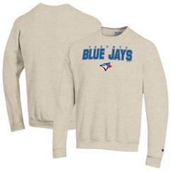 Toronto Blue Jays Champion Eco Powerblend Sweatshirt - Oatmeal Sweatshirts