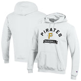 Pittsburgh Pirates Champion Eco Powerblend Hoodie - White Hoodies