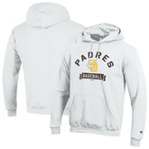 San Diego Padres Champion Eco Powerblend Hoodie - White Hoodies