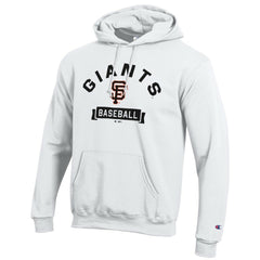San Francisco Giants Champion Eco Powerblend Hoodie - White Hoodies