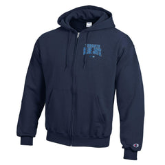 Toronto Blue Jays Champion Eco Powerblend Full-Zip Hoodie - Navy Hoodies