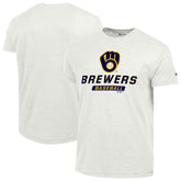 Milwaukee Brewers Champion Ultimate Tri-blend T-Shirt - White T-shirts
