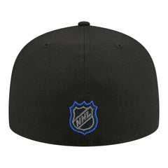 NHL Edmonton Oilers New Era Color Pop 59FIFTY Fitted Hat - Black
