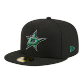 NHL Dallas Stars New Era Color Pop 59FIFTY Fitted Hat - Black
