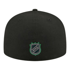 NHL Dallas Stars New Era Color Pop 59FIFTY Fitted Hat - Black