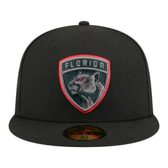 NHL Florida Panthers New Era Color Pop 59FIFTY Fitted Hat - Black