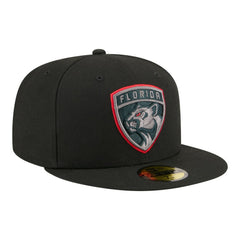 NHL Florida Panthers New Era Color Pop 59FIFTY Fitted Hat - Black