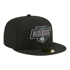 NHL Los Angeles Kings New Era Color Pop 59FIFTY Fitted Hat - Black