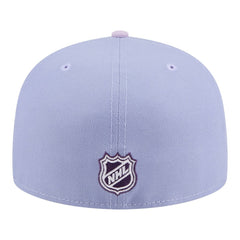 NHL Pittsburgh Penguins New Era Lavender Bloom 59FIFTY Fitted Hat - Light Purple/Purple