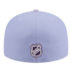 NHL Toronto Maple Leafs New Era Lavender Bloom 59FIFTY Fitted Hat - Light Purple/Purple