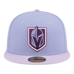 NHL Vegas Golden Knights New Era Lavender Bloom 59FIFTY Fitted Hat - Light Purple/Purple