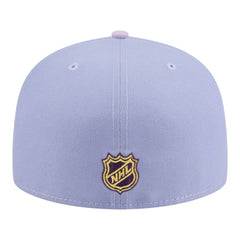 NHL Chicago Blackhawks New Era Lavender Bloom 59FIFTY Fitted Hat - Light Purple/Purple