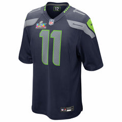 NFL Jaxon Smith-Njigba Seattle Seahawks Super Bowl LX Patch Game Jersey - College Navy