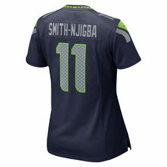 NFL Jaxon Smith-Njigba Seattle Seahawks Women's Super Bowl LX Patch Game Jersey - College Navy