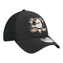 NHL Anaheim Ducks New Era Logo 39THIRTY Flex Hat - Black