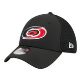 NHL Carolina Hurricanes New Era Logo 39THIRTY Flex Hat - Black