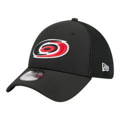 NHL Carolina Hurricanes New Era Logo 39THIRTY Flex Hat - Black