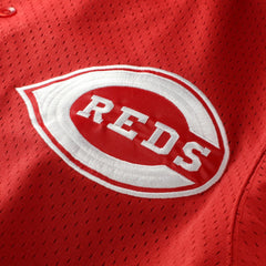 MLB Deion Sanders Cincinnati Reds Mitchell & Ness Big & Tall Cooperstown Mesh Batting Practice Jersey - Red