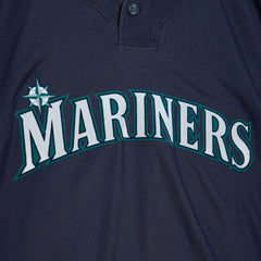 MLB Ichiro Suzuki Seattle Mariners Mitchell & Ness Big & Tall Cooperstown Mesh Batting Practice Jersey - Navy