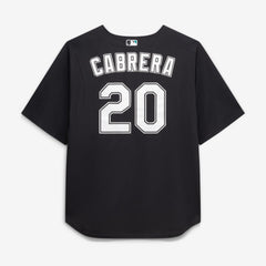 MLB Miguel Cabrera Miami Marlins Mitchell & Ness Big & Tall Cooperstown Mesh Batting Practice Jersey - Black