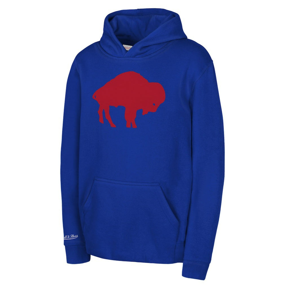 Buffalo Bills Youth Retro Logo Hoodie Royal