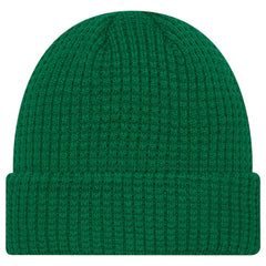 NHL Dallas Stars New Era Waffle Cuffed Knit Hat - Kelly Green