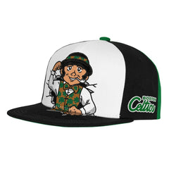 Boston Celtics Youth Mascot Snapback Hat Green