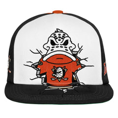 NHL Anaheim Ducks Mitchell & Ness Youth Mascot Snapback Hat - Orange
