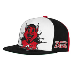 NHL New Jersey Devils Mitchell & Ness Youth Mascot Snapback Hat - Red