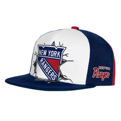 NHL New York Rangers Mitchell & Ness Youth Mascot Snapback Hat - Navy