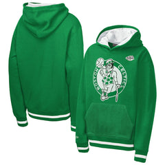 Boston Celtics Youth Playmaker Fashion Fleece Hoodie Kelly Green