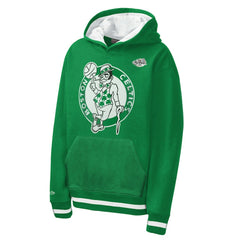Boston Celtics Youth Playmaker Fashion Fleece Hoodie Kelly Green