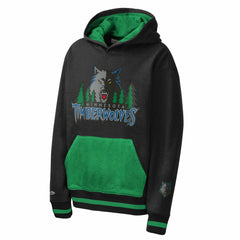 Minnesota Timberwolves Youth Playmaker Fashion Fleece Hoodie Navy