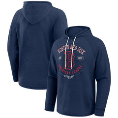 Boston Red Sox Darius Rucker Collection by Fanatics Raglan Hooded Long Sleeve T-Shirt - Navy T-shirts