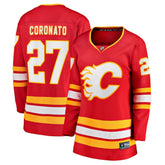 NHL Matt Coronato Calgary Flames Fanatics Women's Home Breakaway Jersey - Red