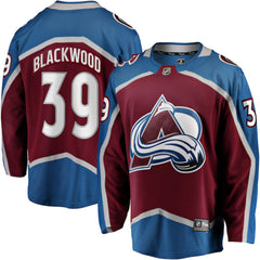 NHL Mackenzie Blackwood Colorado Avalanche Fanatics Home Breakaway Jersey - Burgundy