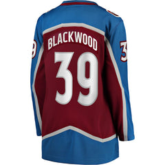 NHL Mackenzie Blackwood Colorado Avalanche Fanatics Women's Home Breakaway Jersey - Burgundy