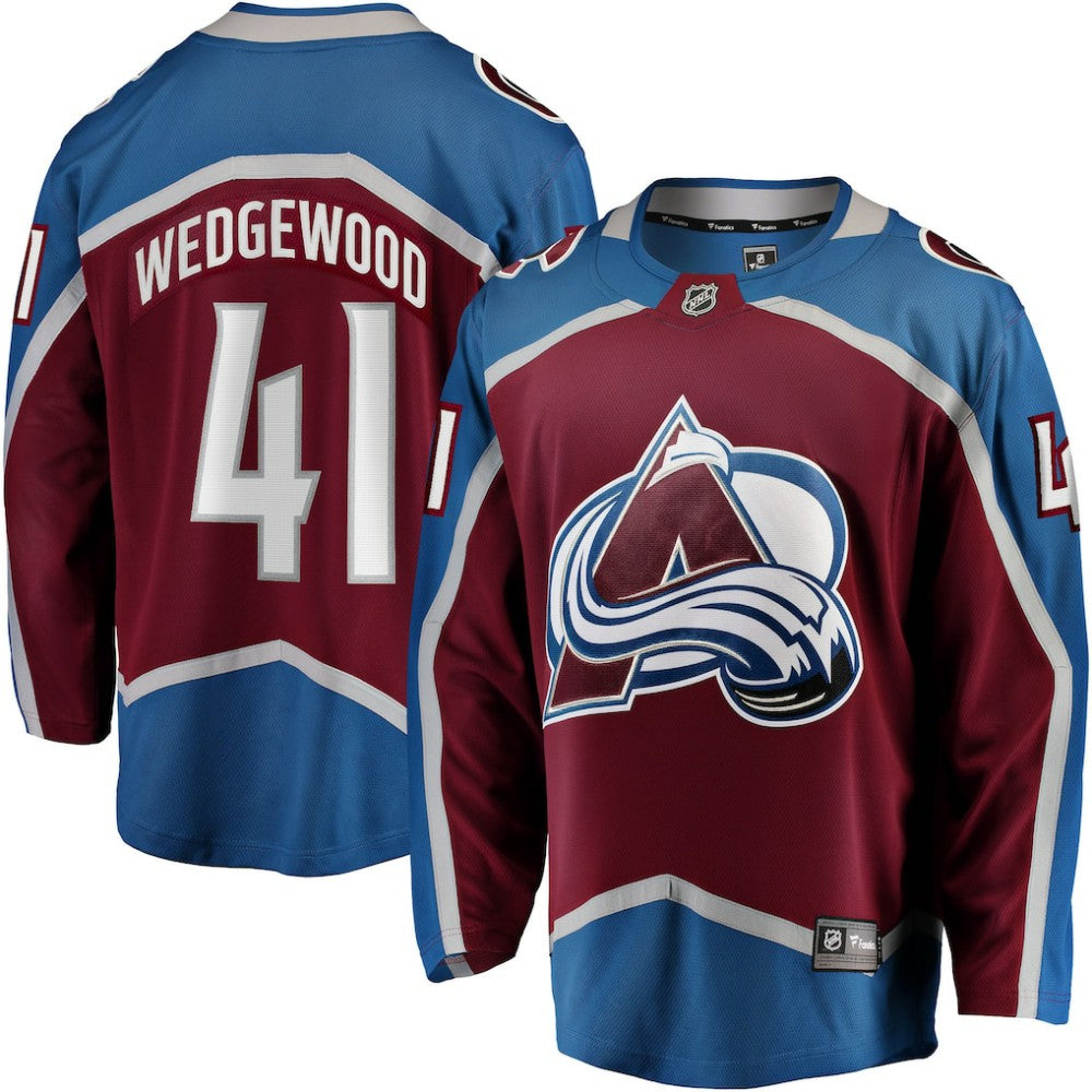 NHL Scott Wedgewood Colorado Avalanche Fanatics Home Breakaway Jersey - Burgundy
