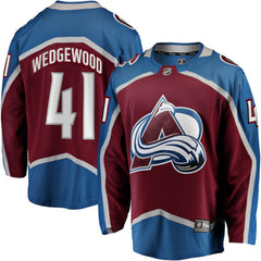 NHL Scott Wedgewood Colorado Avalanche Fanatics Home Breakaway Jersey - Burgundy