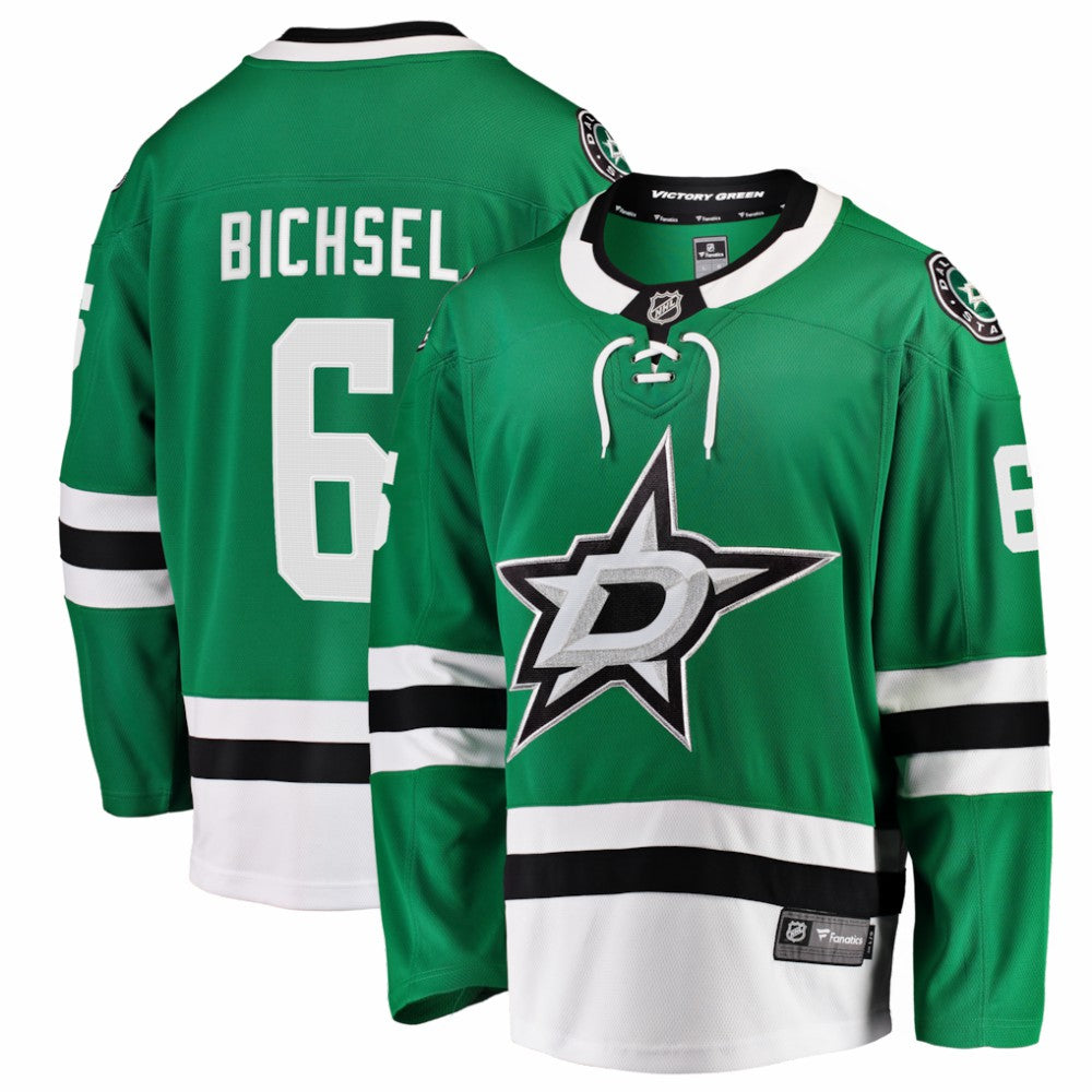 NHL Lian Bichsel Dallas Stars Fanatics Home Breakaway Jersey - Kelly Green