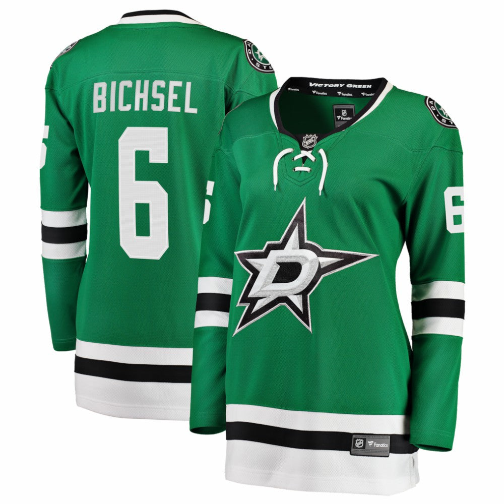 NHL Lian Bichsel Dallas Stars Fanatics Women's Home Breakaway Jersey - Kelly Green