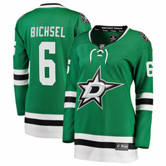 NHL Lian Bichsel Dallas Stars Fanatics Women's Home Breakaway Jersey - Kelly Green