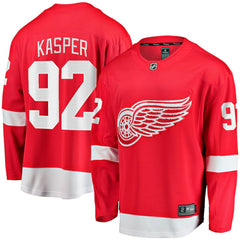 NHL Marco Kasper Detroit Red Wings Fanatics Home Breakaway Jersey - Red