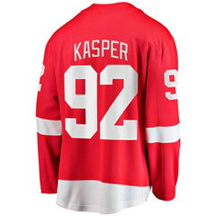 NHL Marco Kasper Detroit Red Wings Fanatics Home Breakaway Jersey - Red